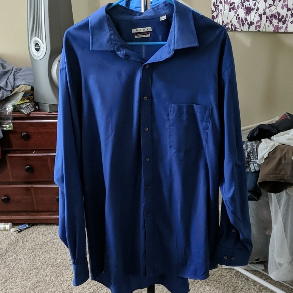 Van Heusen long sleeve big and tall shirt